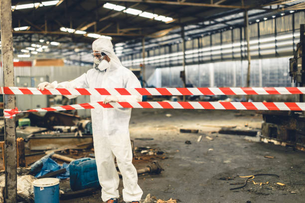 Professional Crime Scene Cleanup technician working in Sugarloaf, CA